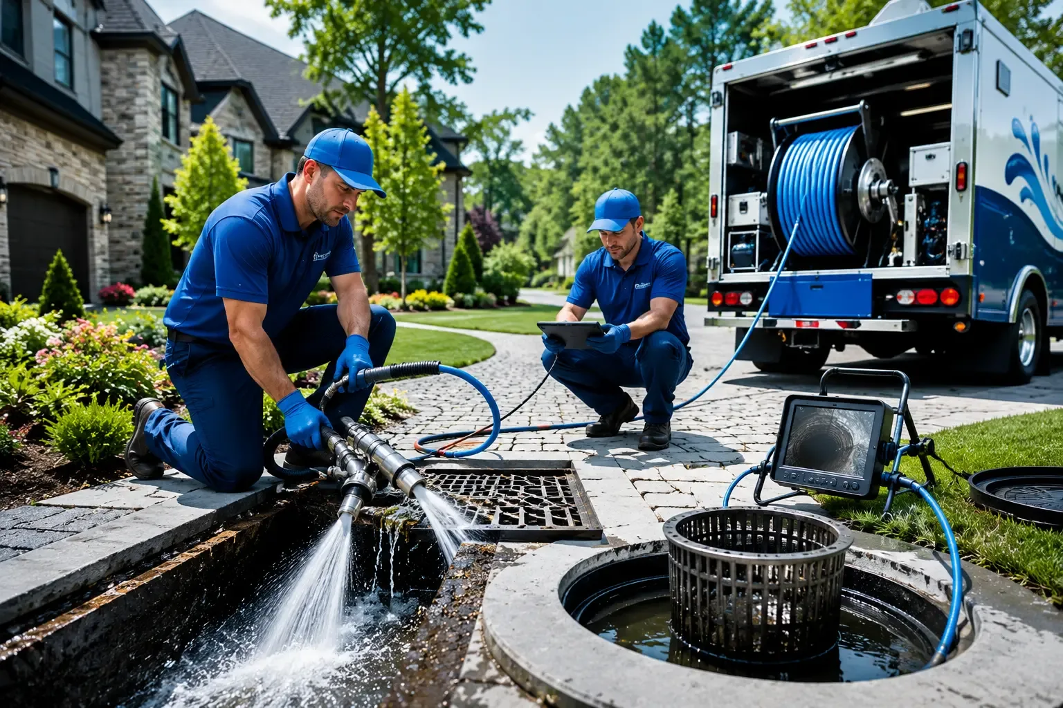 Local outdoor drain cleaning professionals in Blanchard, OK