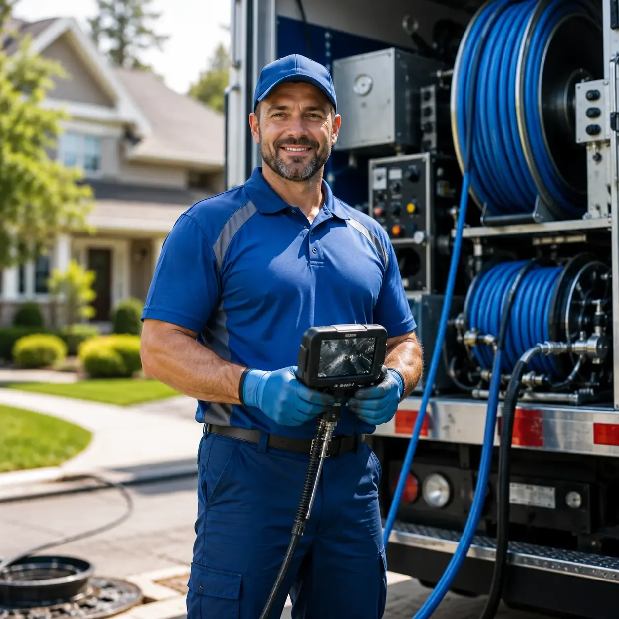 Local outdoor drain cleaning specialists in Blanchard, OK